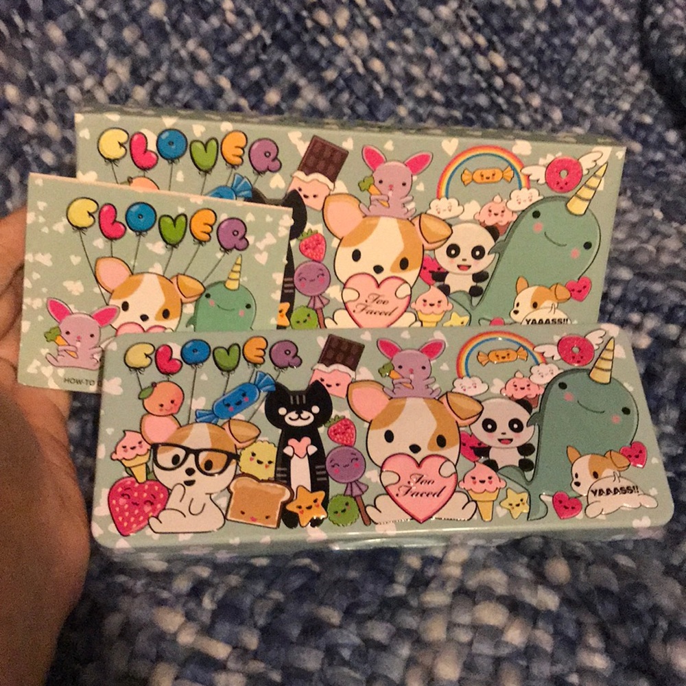 HOLD. DO NOT BUY. Too faced Clover palette